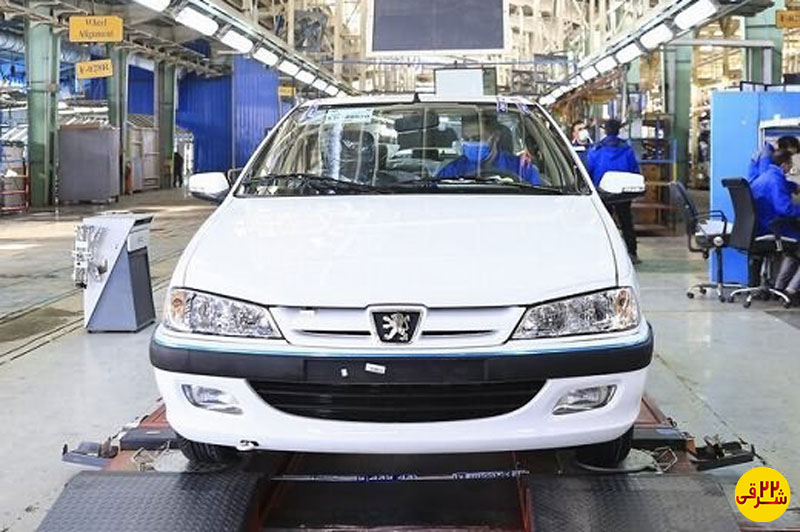 وضعیت تولید ایران خودرو