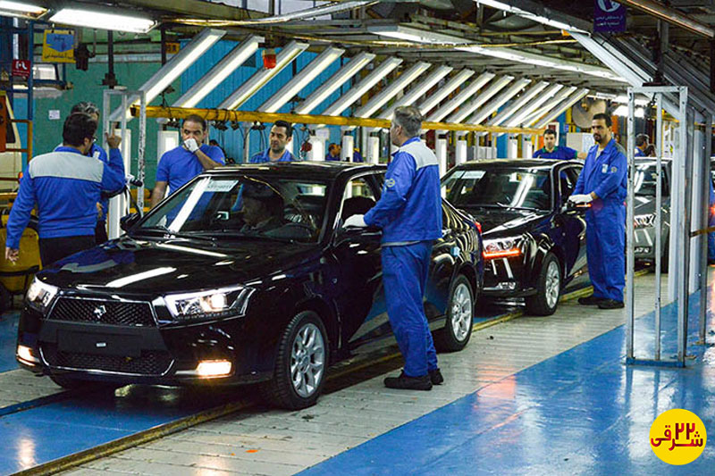 آمار تولیدات ایران خودرو بروز شد