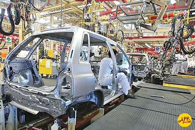 گزارش آمار تولید ایران خودرو و سایپا