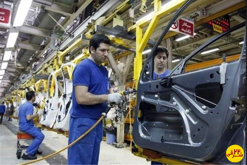 میزان تولید محصولات ایران خودرو در سال جاری