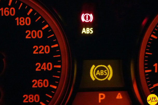 علت روشن شدن چراغ ABS در نکات فنی خودرو 22 شرقی سیستم ترمز ضد قفل | علل رایج روشن شدن چراغ ABS | روشن ماندن چراغ ABS