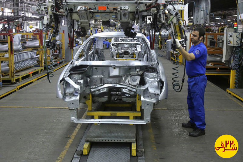 افزایش 45 درصدی تولید خودرو در سایپا طی سال جاری