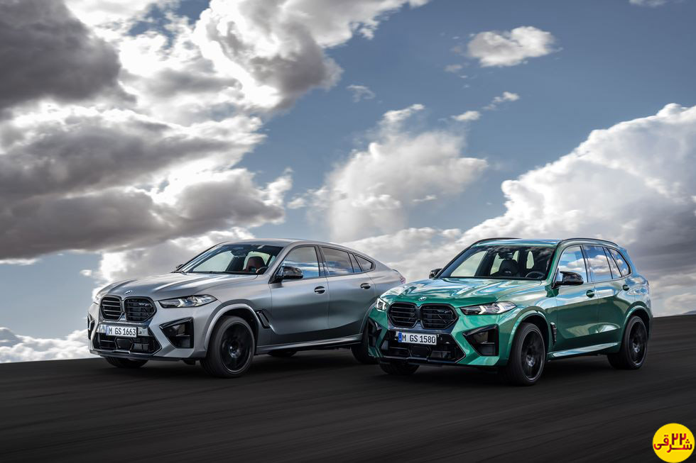 شاسی بلندهای سایز متوسط ب ام و X5 M و X6 M 2024 دو شاسی بلند سایز متوسط بی ام و با نام های BMW X5 M و X6 M 2024 با سیستم هیبریدی طراحی شده اند که در رقابت با یکدیگر هستند. شاسی بلندهای M سایز متوسط ​​ب‌ام‌و همچنین دارای طراحی زیبایی دماغه و داشبوردهای بازطراحی‌شده با نمایشگر خمیده بزرگ هستند.برای سال 2024، BMW به X5 M و X6 M قوای محرکه جدید، ظاهری به روز و نمایشگرهایی در سایز بزرگتر روی داشبور را ارائه می دهد. در ادامه به مشخصات فنی این دو شاسی بلند پرداخته شده است. 